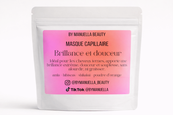 Soin Capillaire aux Poudres végétales « Brillance et douceur »