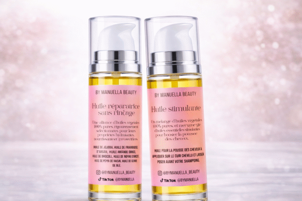 Duo Huile capillaire réparatrice et Huile capillaire stimulante